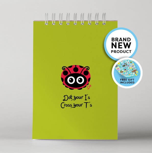 Get scribbling and doodling with our new notebook selection at The Quirky Collection!