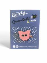 Load image into Gallery viewer, Puff Pig 25mm Enamel Pin
