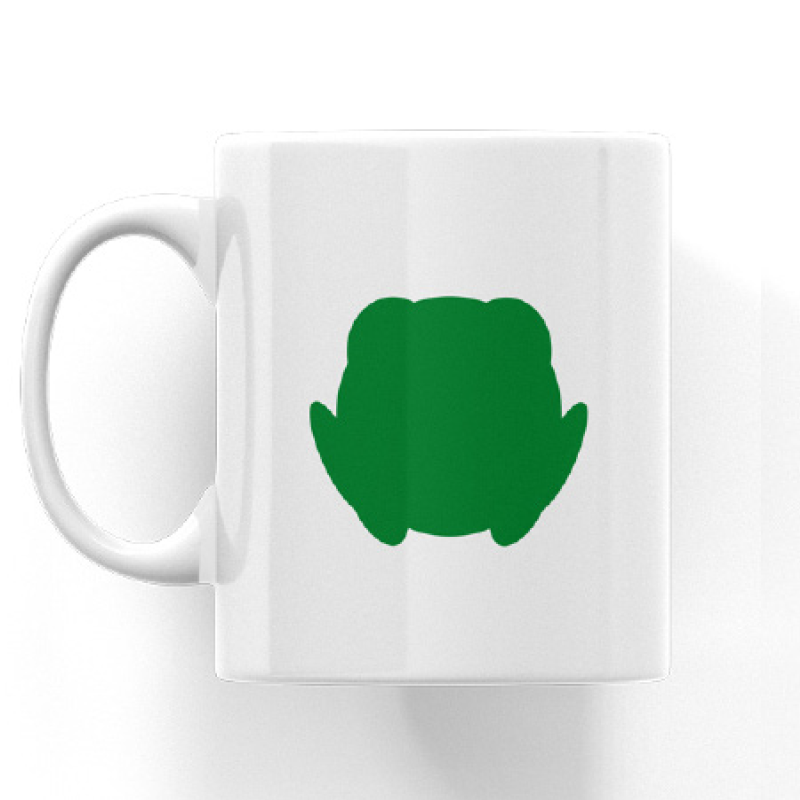 Hop the Frog Cheeky Bum White Ceramic Mug