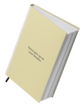 Load image into Gallery viewer, Never Give Up on Your Dreams A5 Hardback 96 Page Lined Journal with Ribbon
