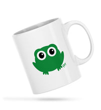 Load image into Gallery viewer, Hop the Frog Cheeky Bum White Ceramic Mug
