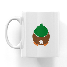 Load image into Gallery viewer, Webster the Duck Cheeky Bum White Ceramic Mug
