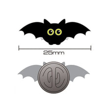 Load image into Gallery viewer, Pickle Bat The Flying Love-Bat 25mm Enamel Pin

