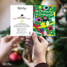 Load image into Gallery viewer, Set of 10 Cheez n Pickle &amp; friends Mini Christmas Cards
