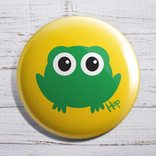 Load image into Gallery viewer, Hop Frog 38mm Button Badge
