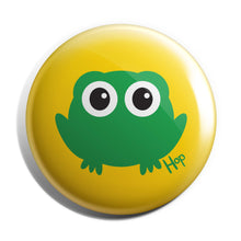 Load image into Gallery viewer, Hop Frog 38mm Button Badge
