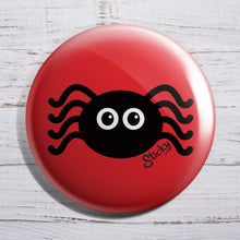 Load image into Gallery viewer, Sticky Spider 38mm Button Badge
