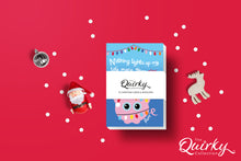 Load image into Gallery viewer, Set of 10 Cheez n Pickle &amp; friends Mini Christmas Cards
