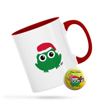 Load image into Gallery viewer, Hop Frog Hop off! This is MY Christmas Mug! Personalised Ceramic Mug
