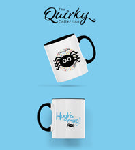 Load image into Gallery viewer, I&#39;ll Give You 8 Reasons Not To Touch MY Mug! Sticky Spider Personalised Ceramic Mug
