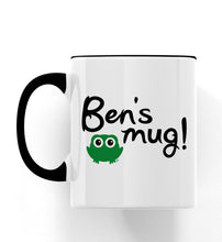 Load image into Gallery viewer, Hop Off This Is MY Mug! Hop the Frog Personalised Ceramic Mug
