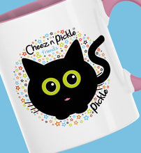 Load image into Gallery viewer, MY Mug Always Lands On Its Feet! Pickle Cat Personalised Ceramic Mug
