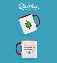 Load image into Gallery viewer, Oh Christmas Tea Oh Christmas Tea Personalised Ceramic Mug (in colour)
