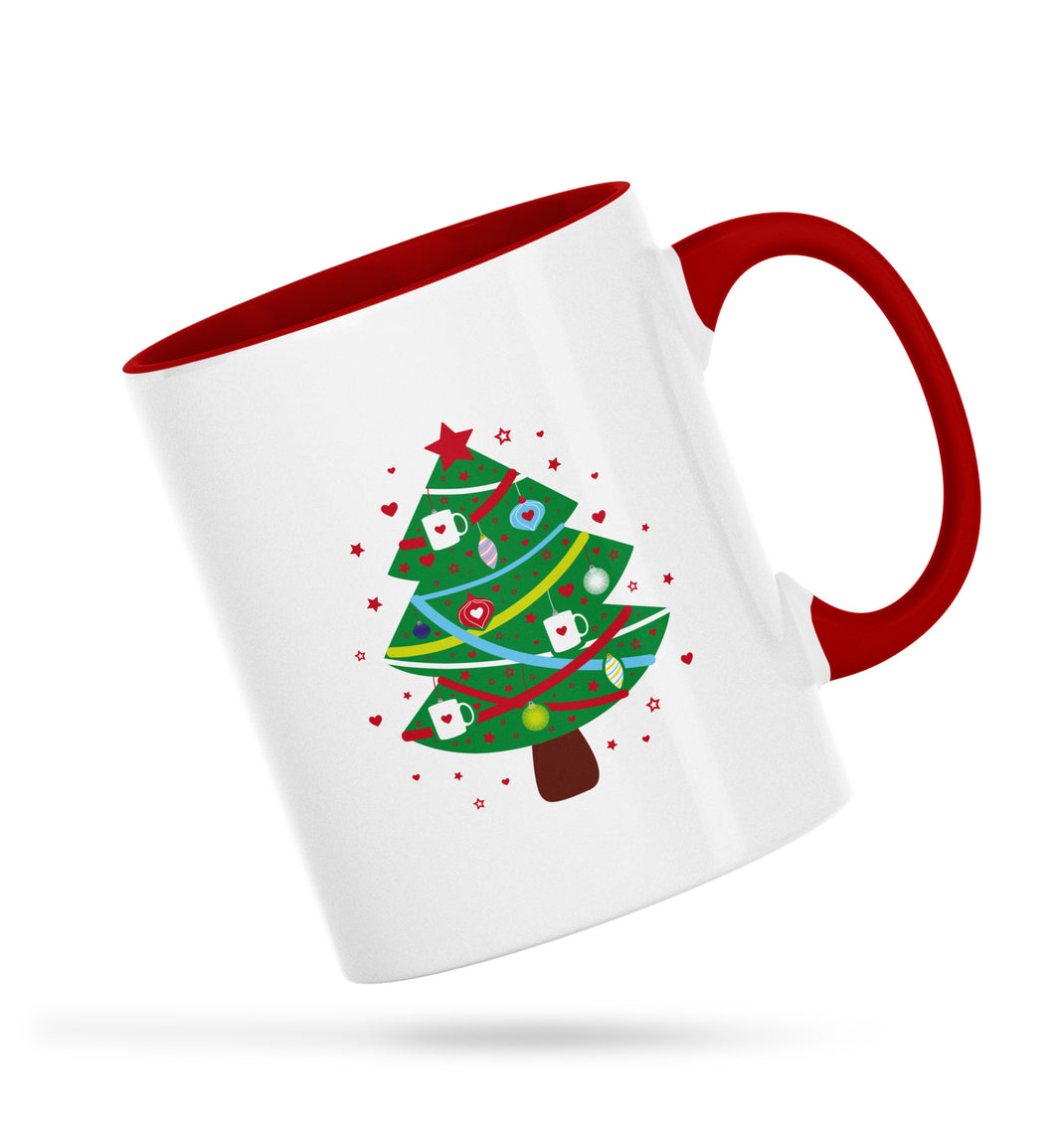 All I Want For Christmas Is Coffee Personalised Ceramic Mug (in colour)