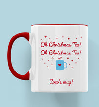 Load image into Gallery viewer, Oh Christmas Tea Oh Christmas Tea Personalised Ceramic Mug (in colour)
