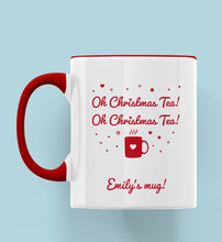 Load image into Gallery viewer, Oh Christmas Tea Oh Christmas Tea Personalised Ceramic Mug
