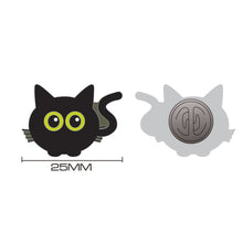 Load image into Gallery viewer, Pickle Cat 25mm Enamel Pin
