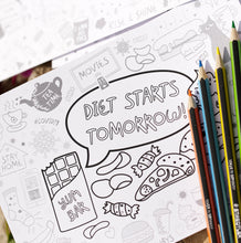 Load image into Gallery viewer, Our Lockdown Memories Set of 8 A5 Colouring In Postcards

