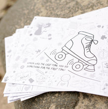 Load image into Gallery viewer, Our Lockdown Memories Set of 8 A5 Colouring In Postcards
