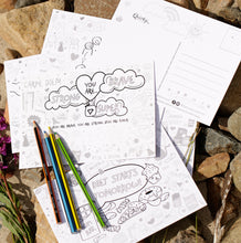 Load image into Gallery viewer, Our Lockdown Memories Set of 8 A5 Colouring In Postcards
